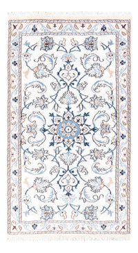 Alfombra persa - Nain - 137 x 72 cm - crema