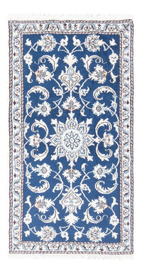 Alfombra persa - Nain - 140 x 70 cm - azul