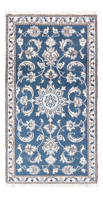 Alfombra persa - Nain - 136 x 70 cm - azul