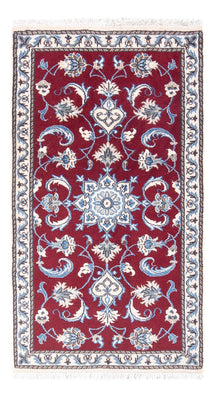 Alfombra persa - Nain - 134 x 69 cm - rojo