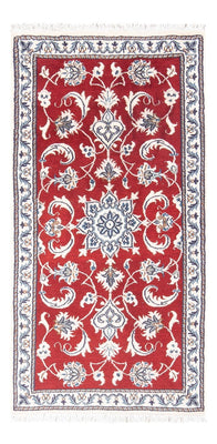 Alfombra persa - Nain - 137 x 67 cm - rojo
