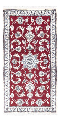 Alfombra persa - Nain - 136 x 66 cm - rojo
