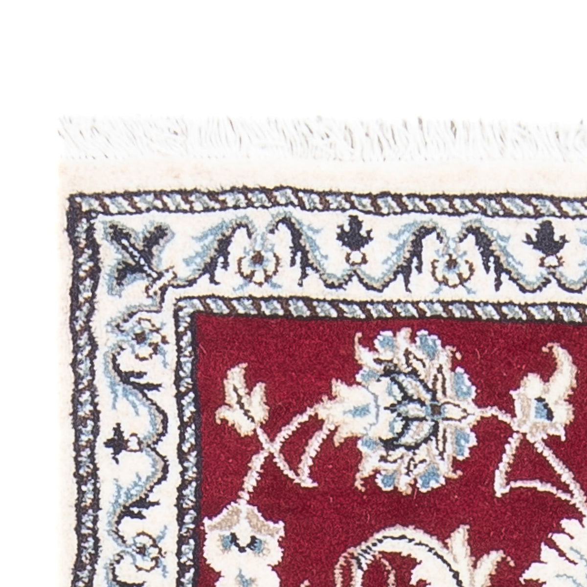 Alfombra persa - Nain - 136 x 66 cm - rojo