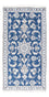 Alfombra persa - Nain - 141 x 72 cm - azul