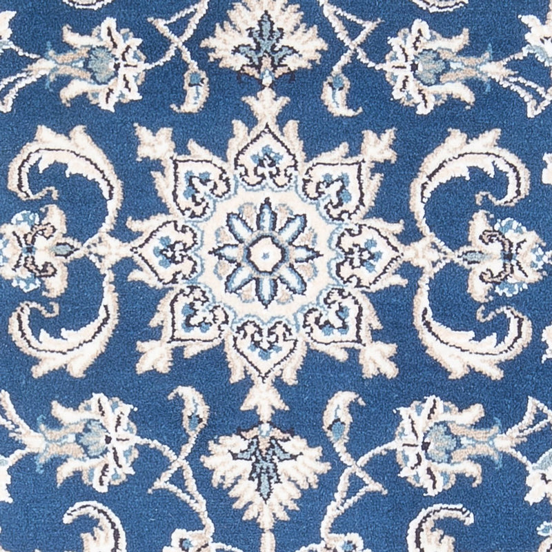Alfombra persa - Nain - 141 x 72 cm - azul