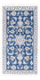 Alfombra persa - Nain - 140 x 70 cm - azul
