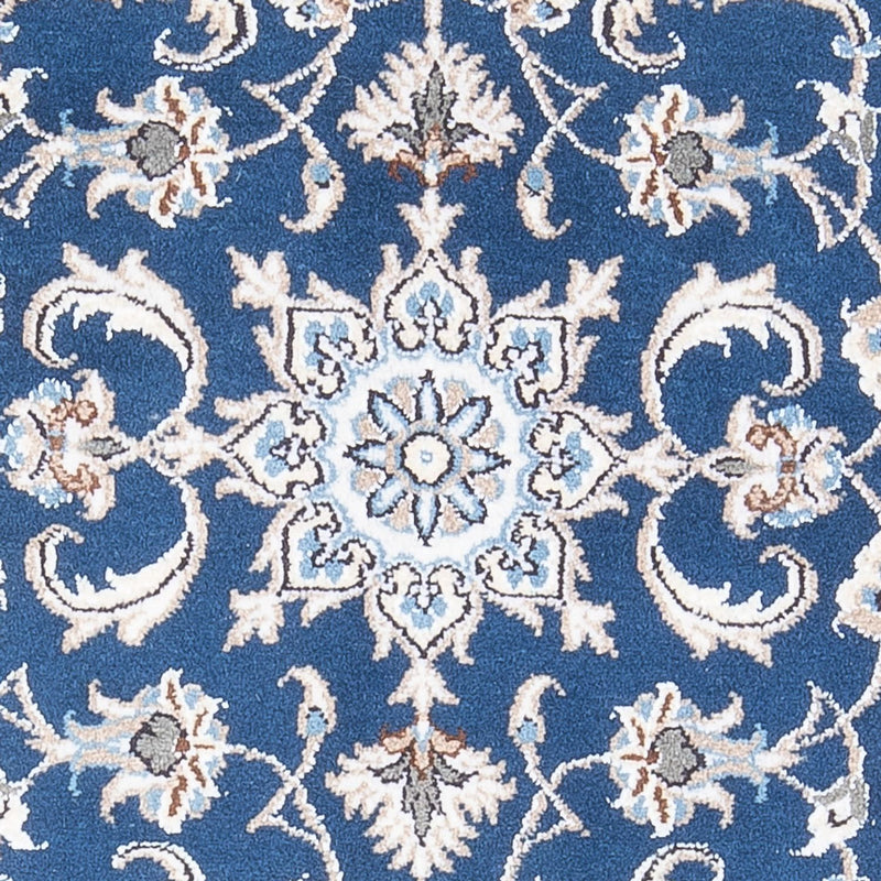 Alfombra persa - Nain - 140 x 70 cm - azul