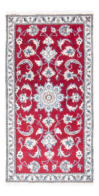 Alfombra persa - Nain - 140 x 70 cm - rojo