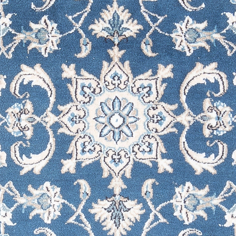 Alfombra persa - Nain - 142 x 70 cm - azul