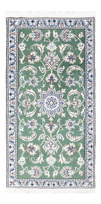 Alfombra persa - Nain - 138 x 70 cm - verde