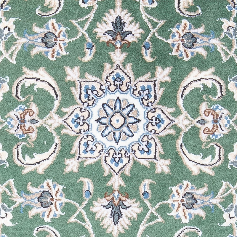 Alfombra persa - Nain - 138 x 70 cm - verde