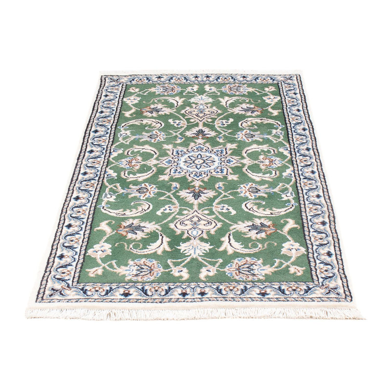 Alfombra persa - Nain - 138 x 70 cm - verde