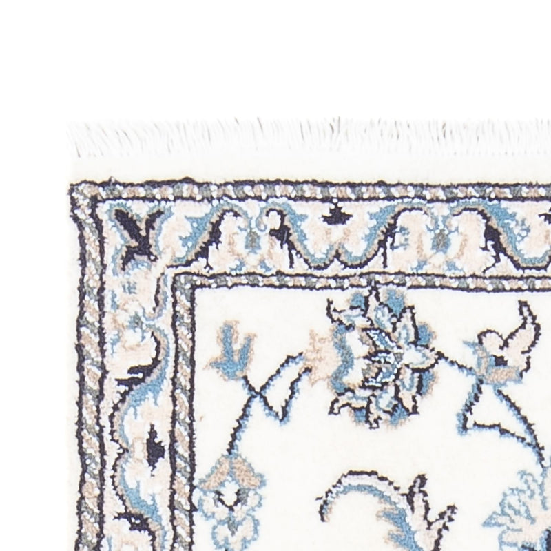 Alfombra persa - Nain - 137 x 89 cm - crema