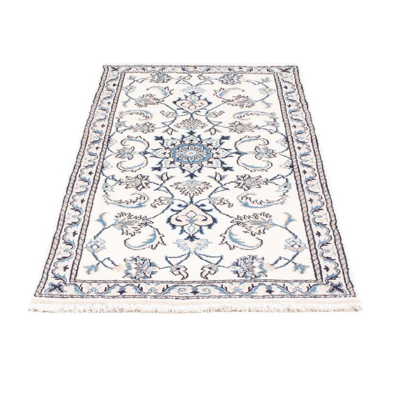 Alfombra persa - Nain - 137 x 89 cm - crema