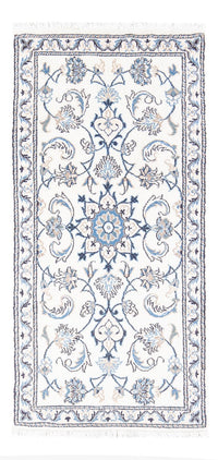 Alfombra persa - Nain - 146 x 67 cm - crema