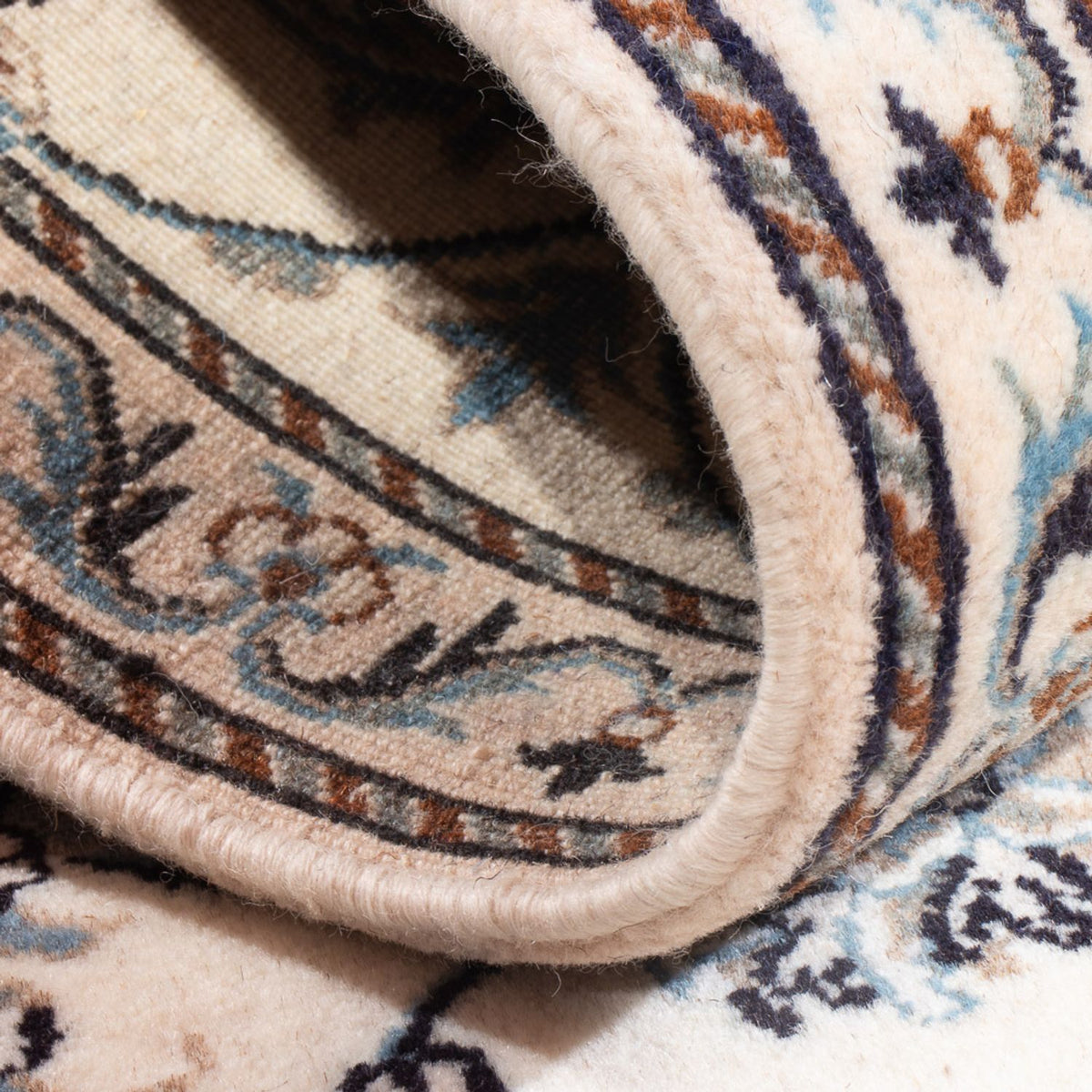 Alfombra persa - Nain - 140 x 86 cm - crema