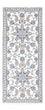 Alfombra de pasillo Alfombra persa - Nain - 201 x 85 cm - crema