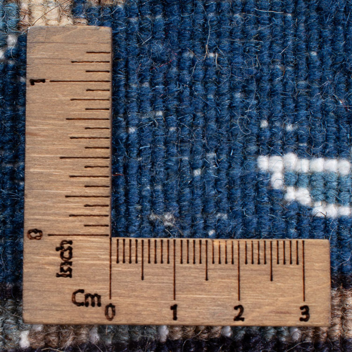 Alfombra persa - Nain - 135 x 89 cm - azul