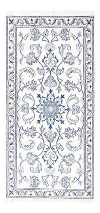 Alfombra persa - Nain - 140 x 68 cm - crema