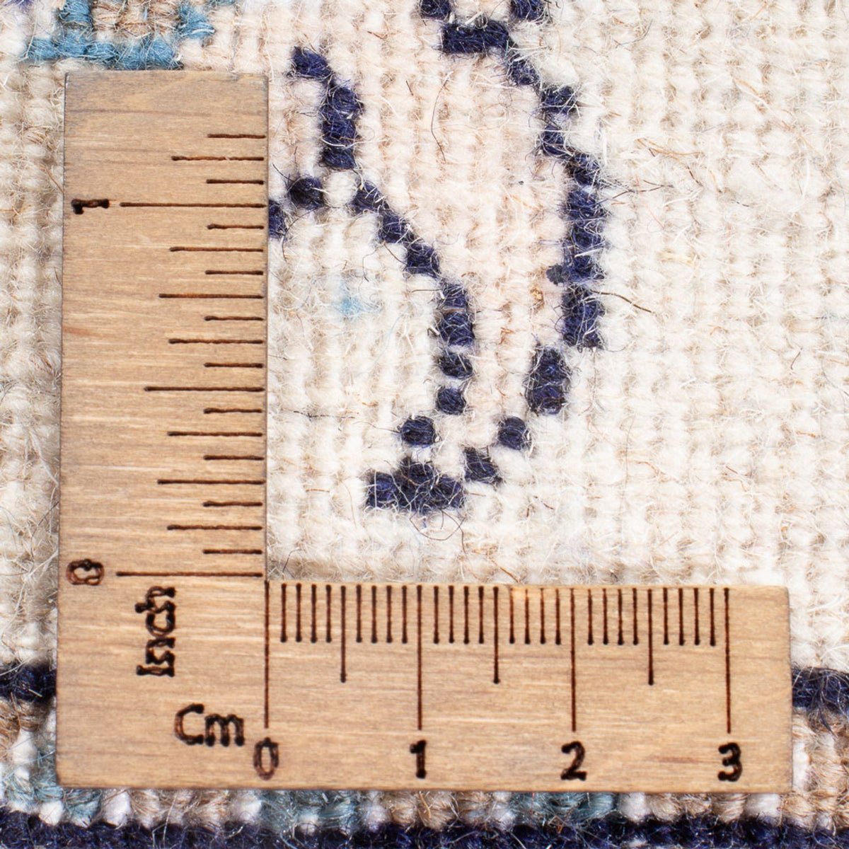 Alfombra persa - Nain - 140 x 68 cm - crema