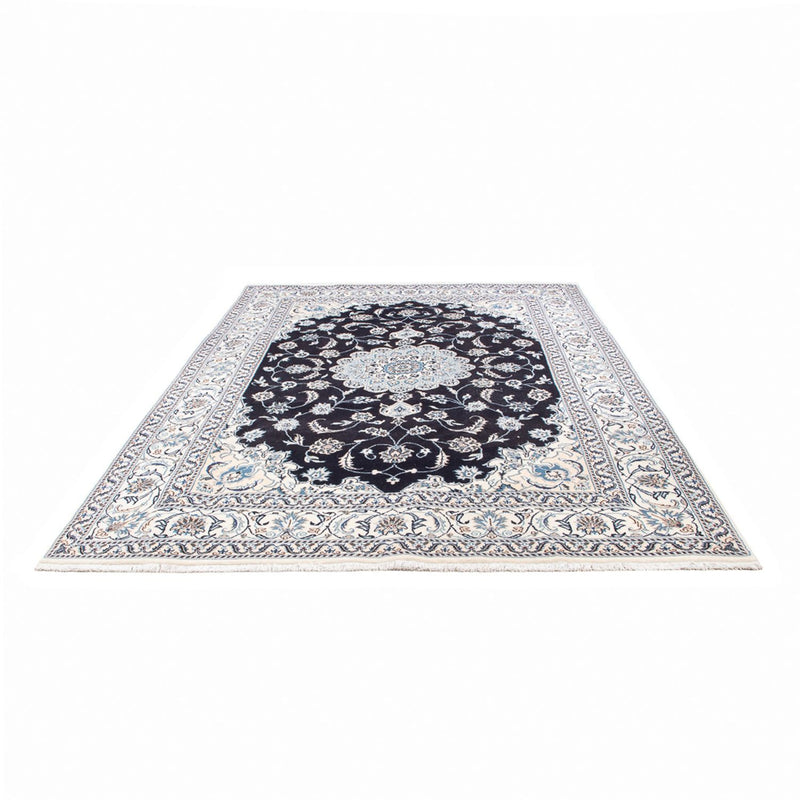 Alfombra persa - Nain - 297 x 198 cm - azul oscuro