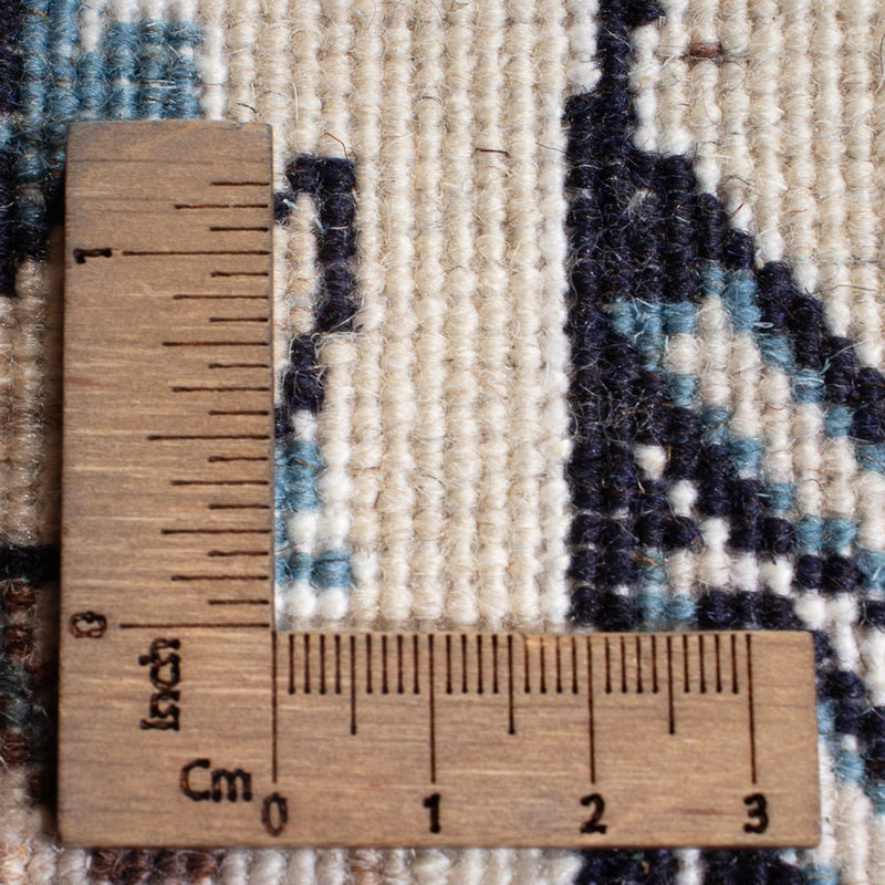 Alfombra persa - Nain - 297 x 198 cm - azul oscuro