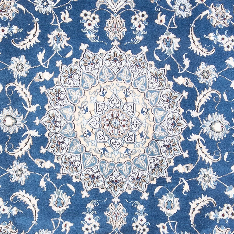Alfombra persa - Nain - 302 x 196 cm - azul