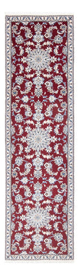 Alfombra de pasillo Alfombra persa - Nain - 293 x 81 cm - rojo