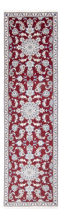 Alfombra de pasillo Alfombra persa - Nain - 293 x 81 cm - rojo