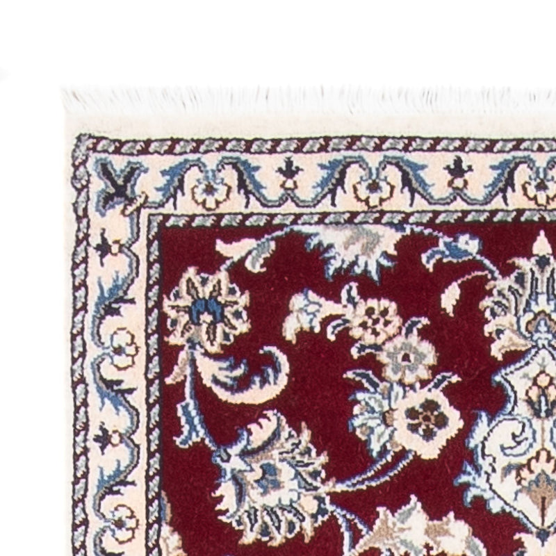 Alfombra de pasillo Alfombra persa - Nain - 293 x 81 cm - rojo