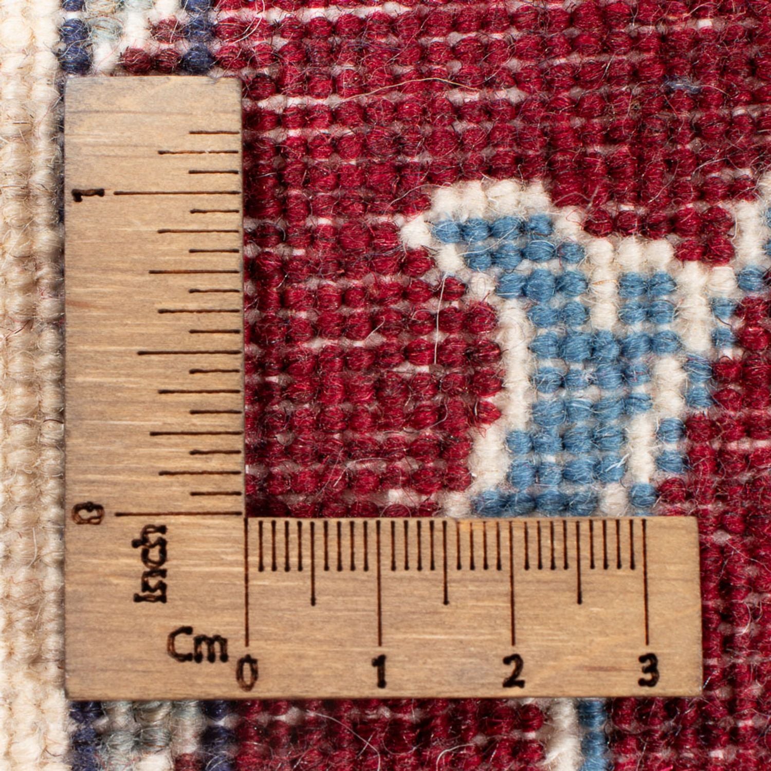 Alfombra de pasillo Alfombra persa - Nain - 293 x 81 cm - rojo
