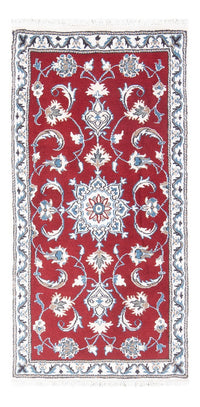 Alfombra persa - Nain - 137 x 67 cm - rojo