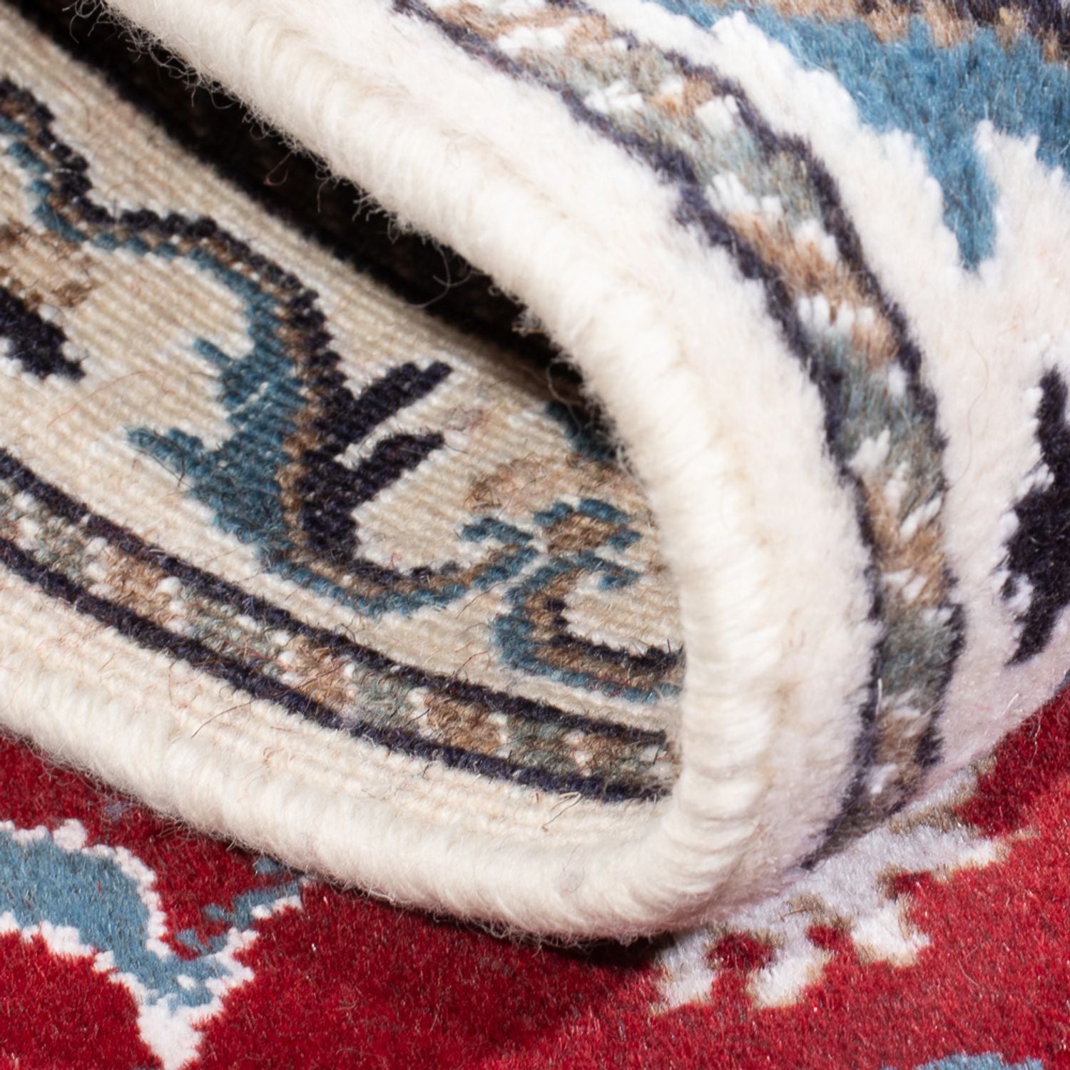 Alfombra persa - Nain - 137 x 67 cm - rojo