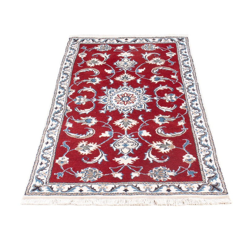 Alfombra persa - Nain - 137 x 67 cm - rojo