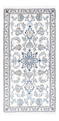 Alfombra persa - Nain - 138 x 68 cm - crema