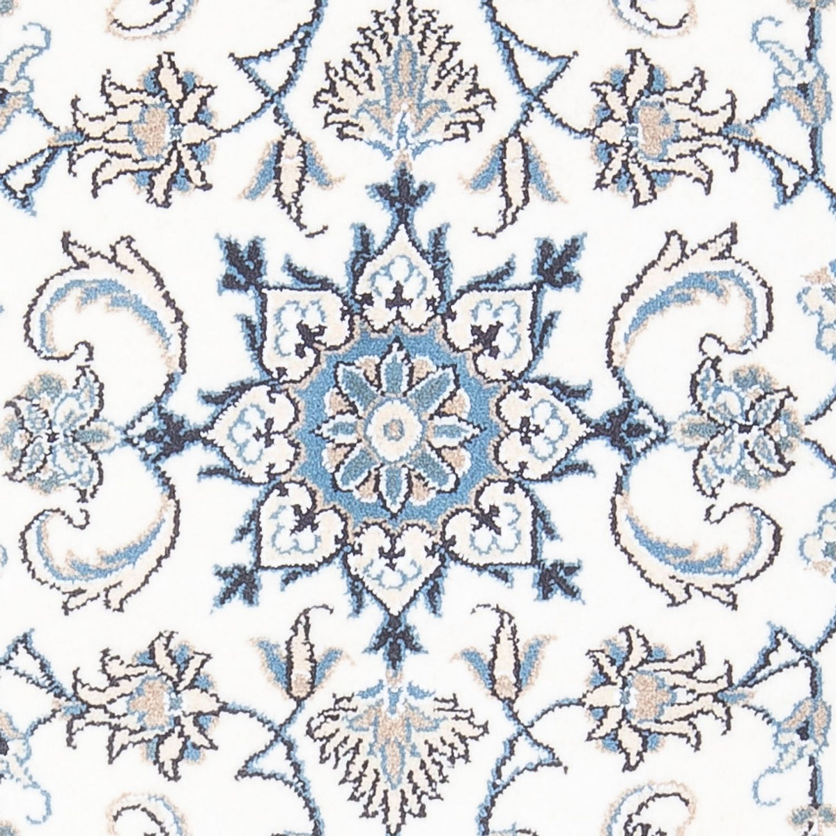 Alfombra persa - Nain - 138 x 68 cm - crema