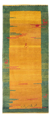 Alfombra de pasillo Alfombra Gabbeh - Persa - 198 x 75 cm - multicolor