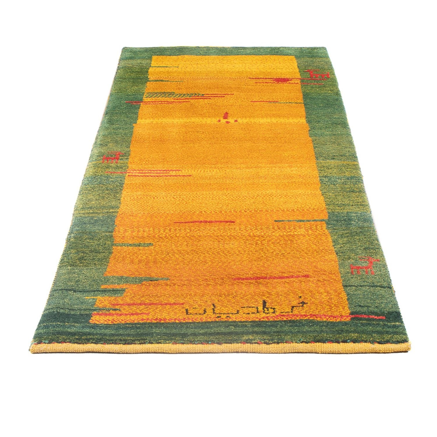 Alfombra de pasillo Alfombra Gabbeh - Persa - 198 x 75 cm - multicolor