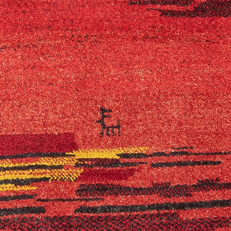 Alfombra de pasillo Alfombra Gabbeh - Persa - 200 x 83 cm - multicolor