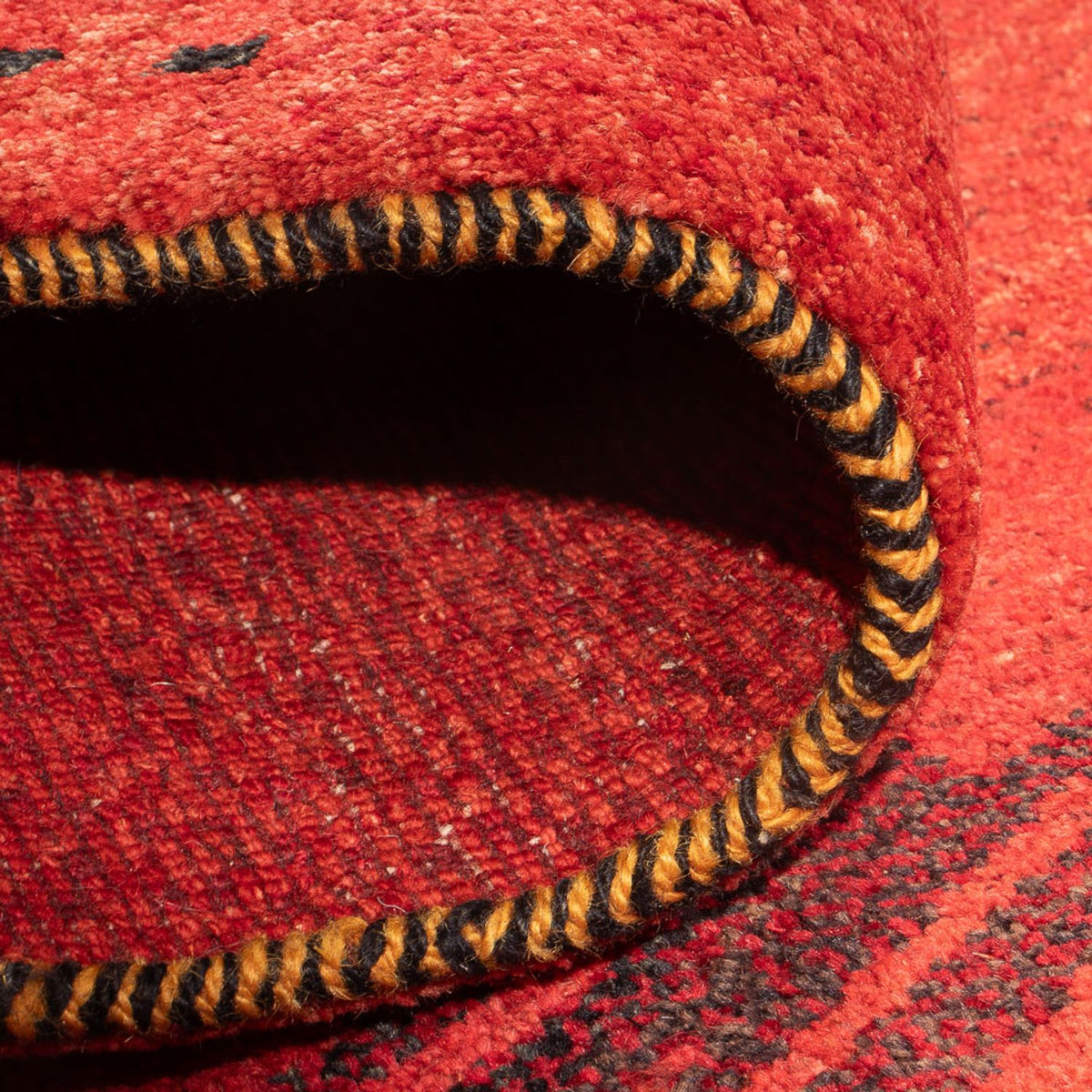 Alfombra de pasillo Alfombra Gabbeh - Persa - 200 x 83 cm - multicolor