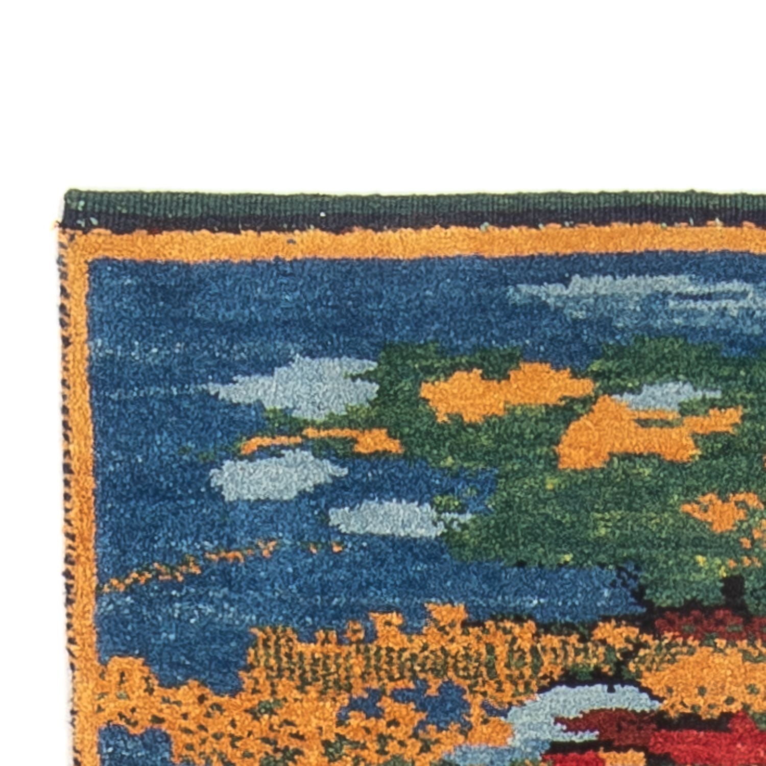Alfombra de pasillo Alfombra Gabbeh - Persa - 242 x 78 cm - multicolor