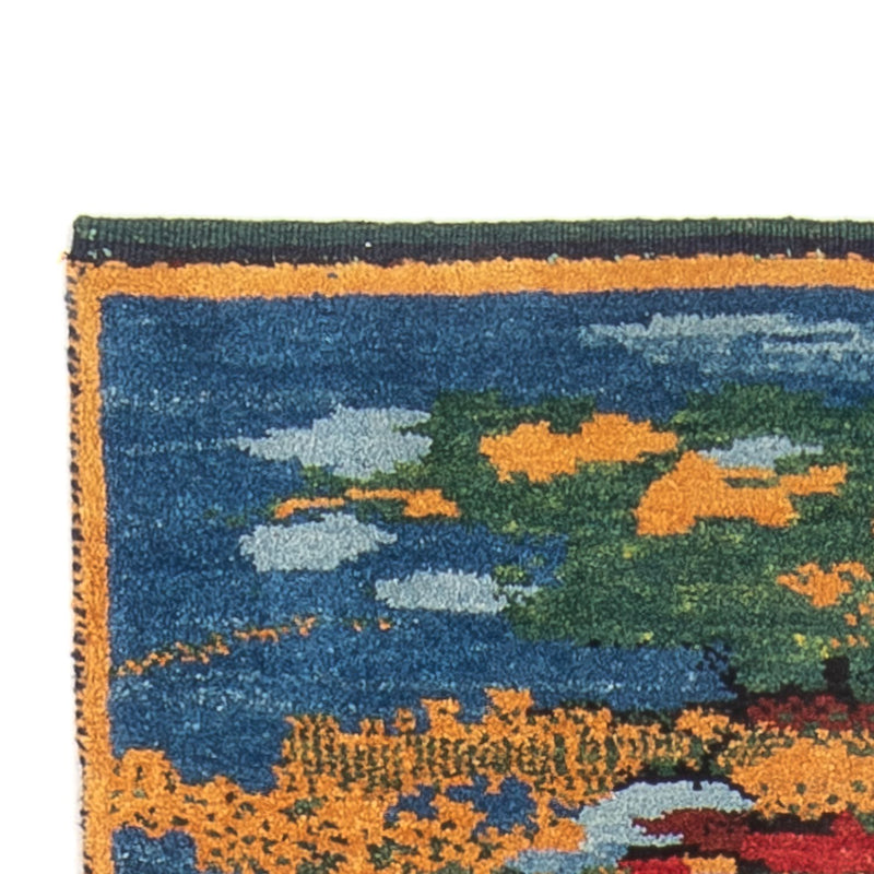 Alfombra de pasillo Alfombra Gabbeh - Persa - 242 x 78 cm - multicolor
