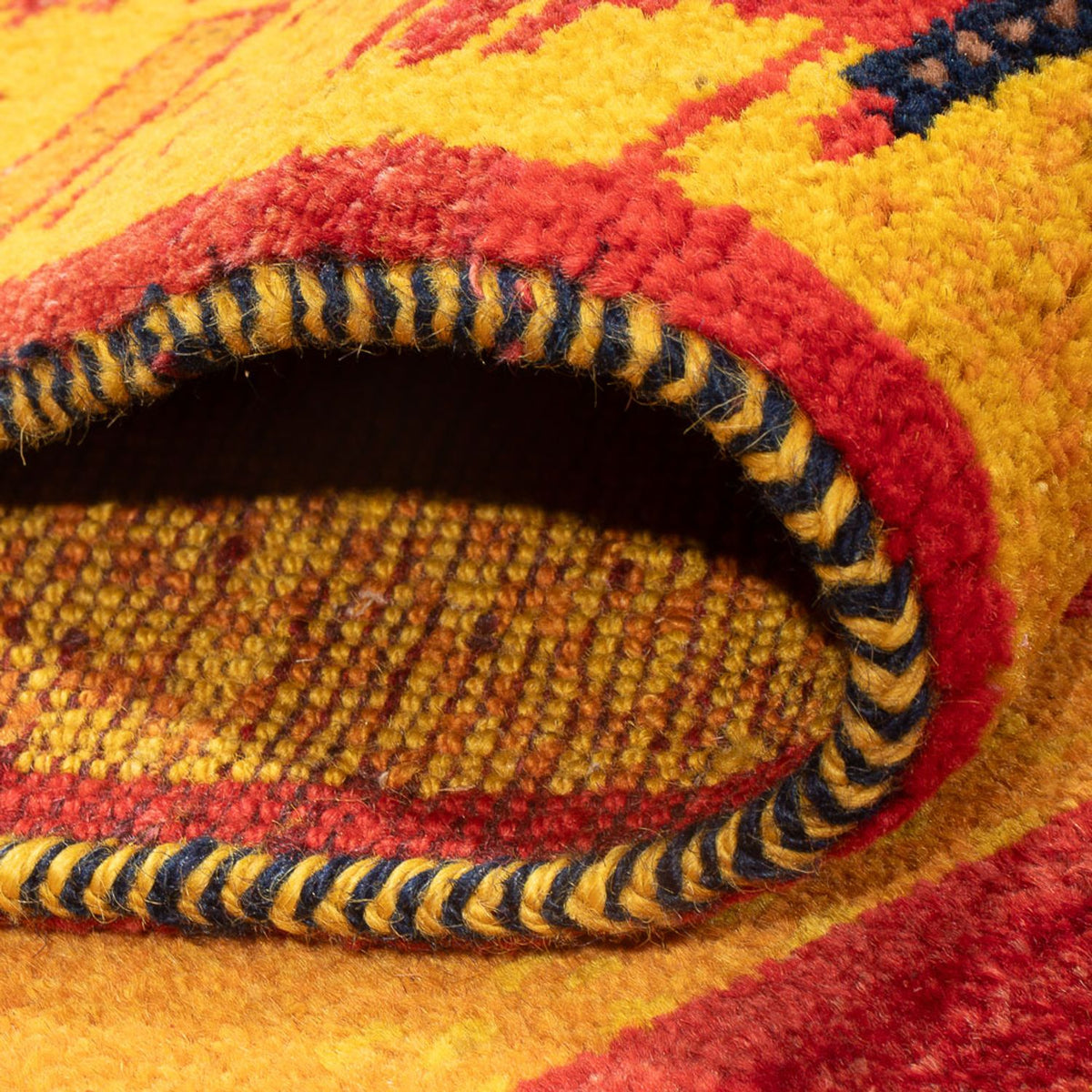 Alfombra de pasillo Alfombra Gabbeh - Persa - 235 x 85 cm - multicolor