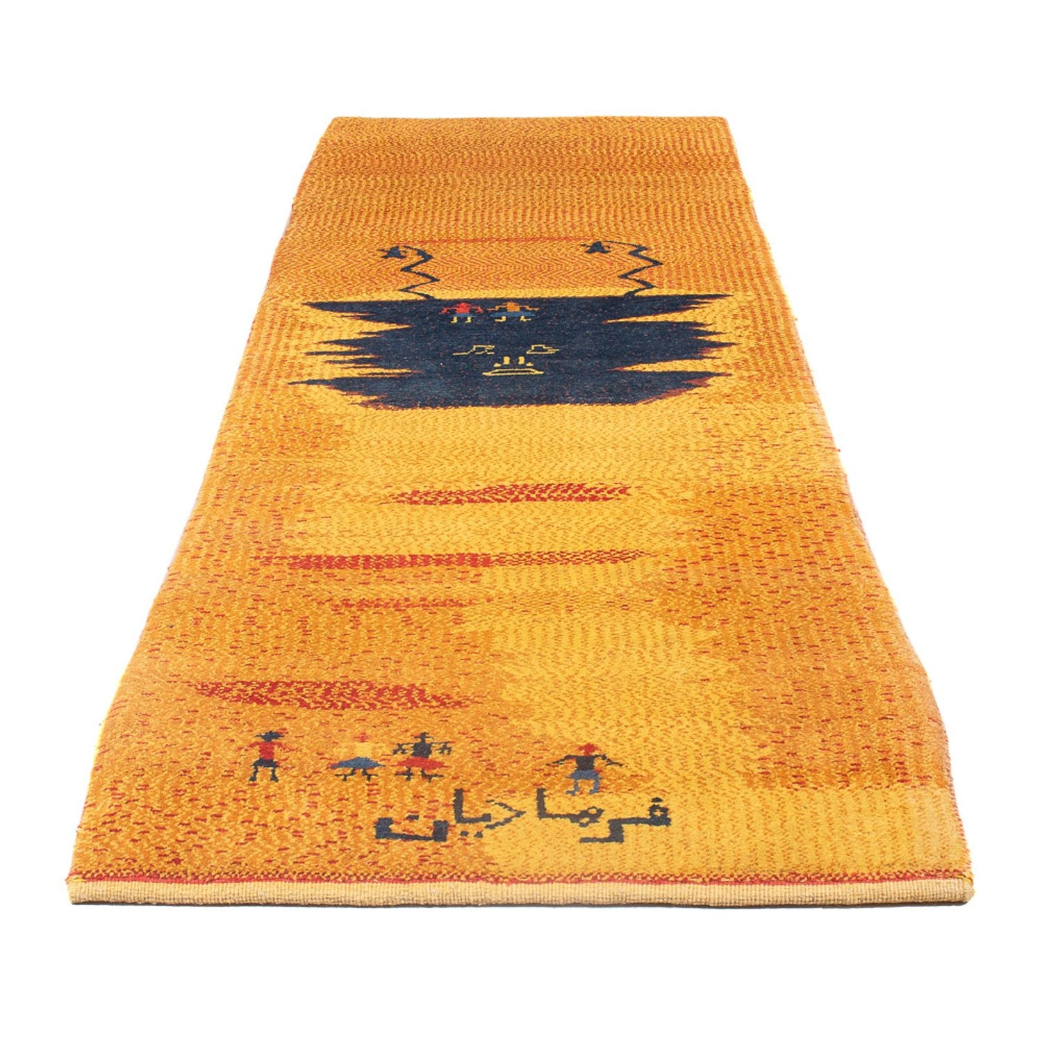 Alfombra de pasillo Alfombra Gabbeh - Persa - 293 x 87 cm - multicolor