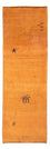 Alfombra de pasillo Alfombra Gabbeh - Persa - 220 x 74 cm - naranja
