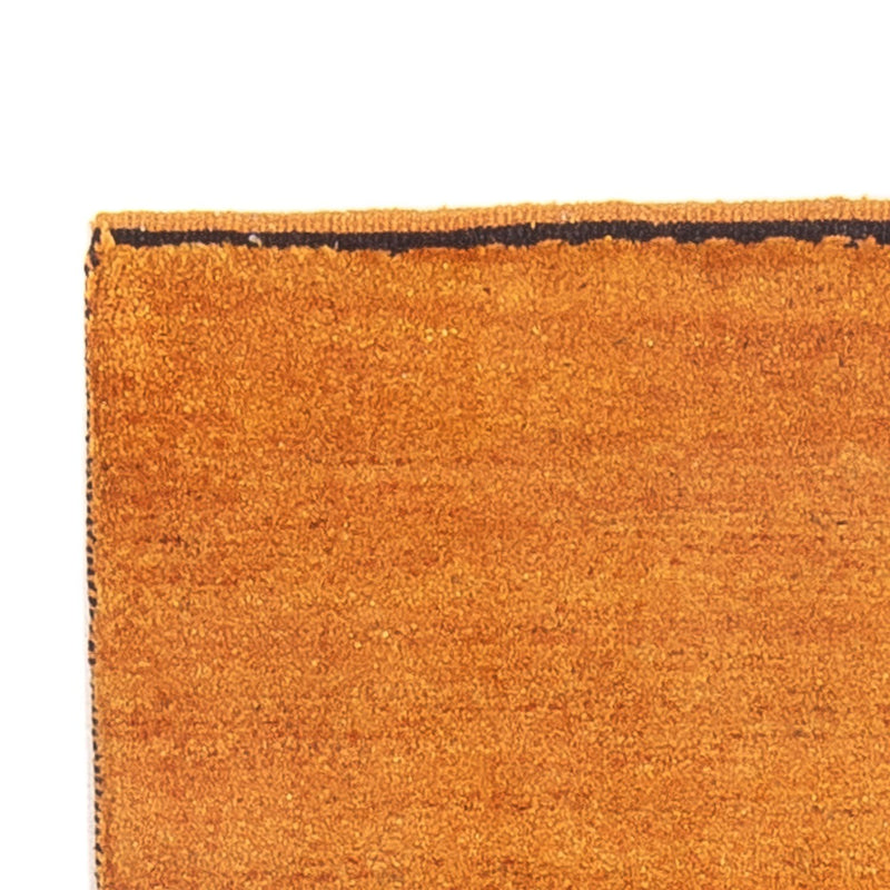 Alfombra de pasillo Alfombra Gabbeh - Persa - 220 x 74 cm - naranja