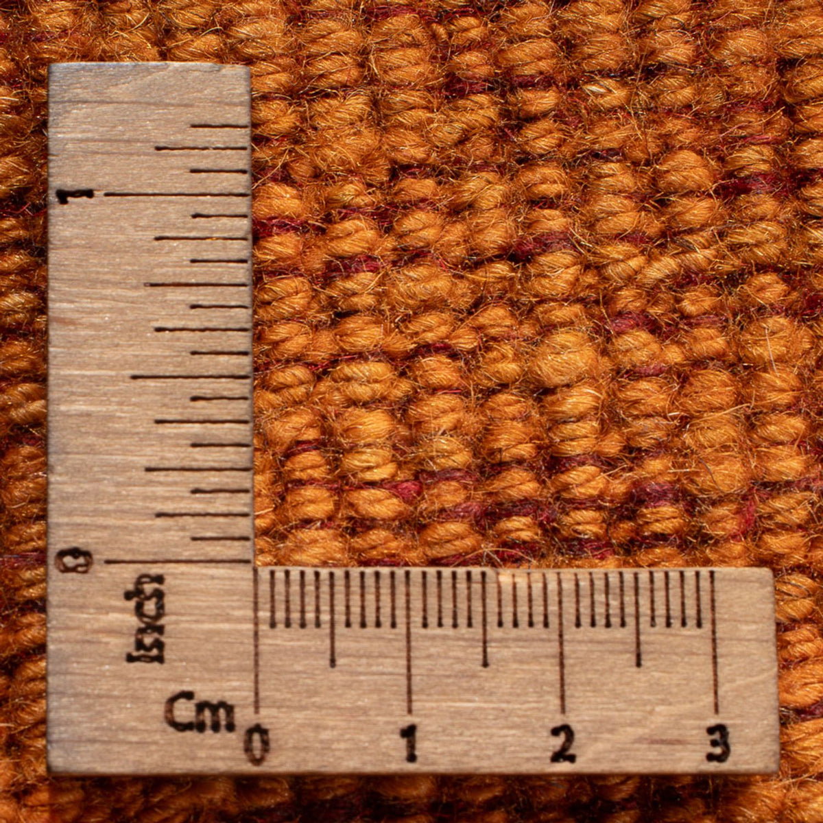 Alfombra de pasillo Alfombra Gabbeh - Persa - 220 x 74 cm - naranja