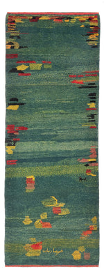Alfombra de pasillo Alfombra Gabbeh - Persa - 218 x 87 cm - multicolor