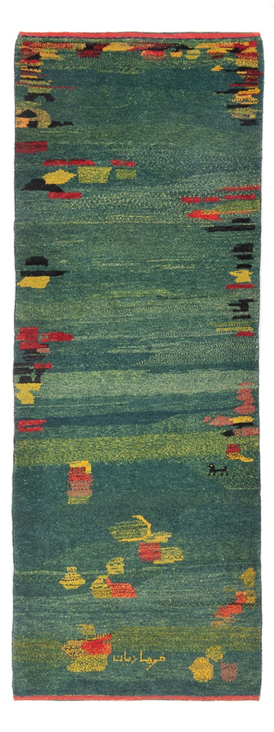 Gabbeh persa Alfombra 87x218cm - Perserteppich Wollteppich