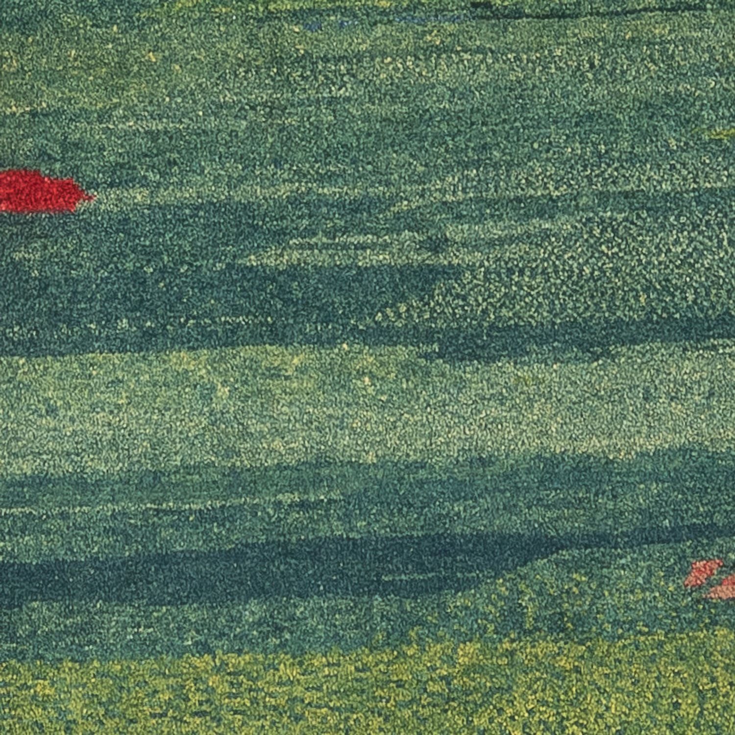 Alfombra de pasillo Alfombra Gabbeh - Persa - 218 x 87 cm - multicolor